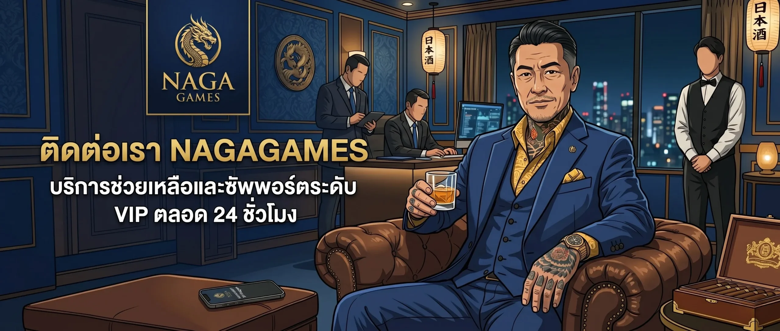 ติดต่อเรา NAGAGAMES บริการช่วยเหลือและซัพพอร์ตระดับ VIP